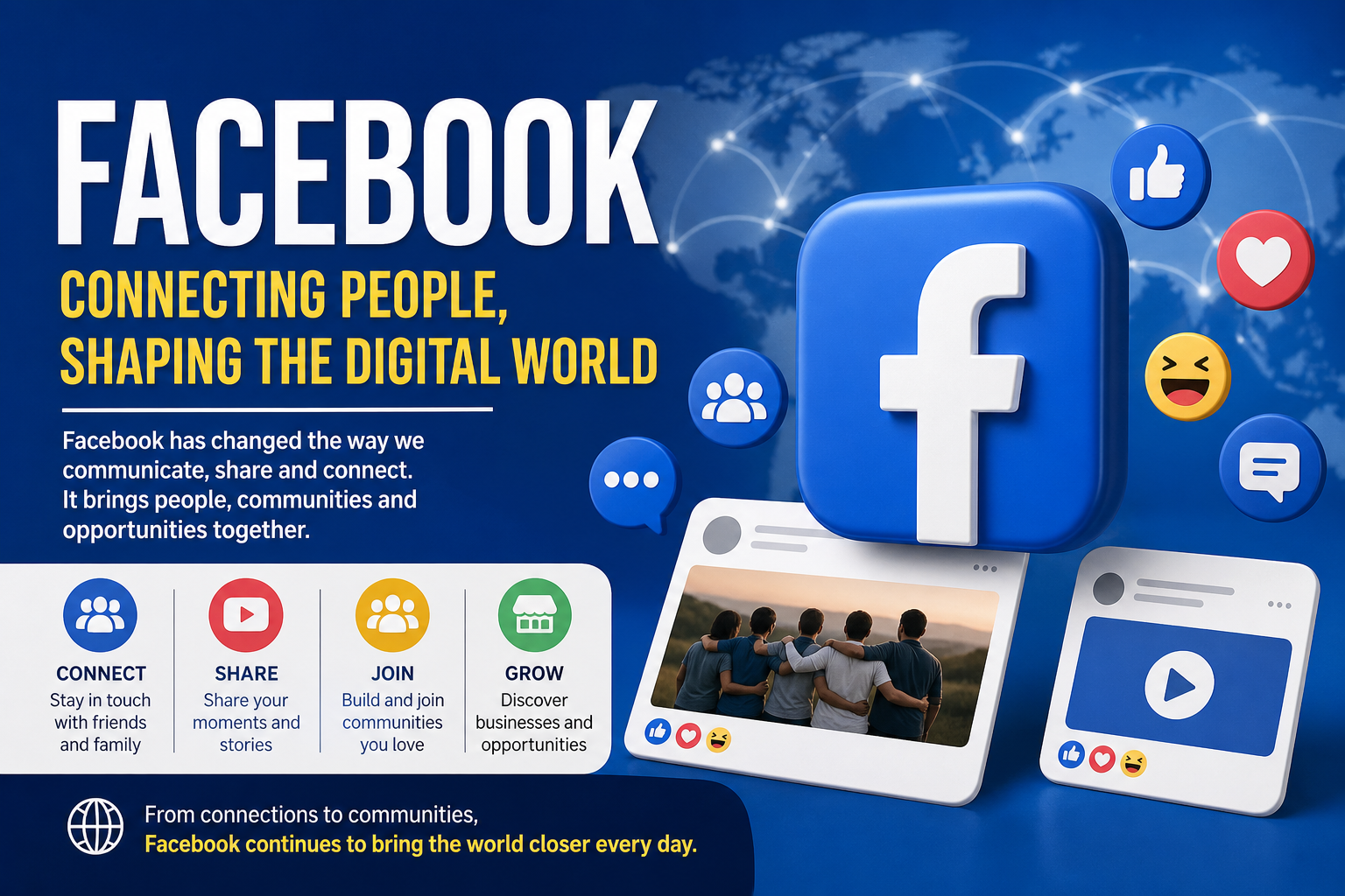 Facebook Growth and the Future of Social Media